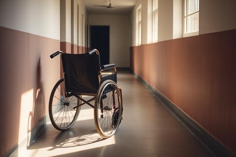 Wheelchair donated for elderly residents at Karunai Ullangal Trust shelter in Chennai